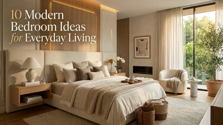 10 Modern Bedroom Ideas for Everyday Living