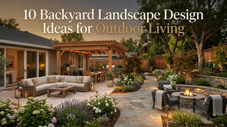 10 Backyard Landscape Design Ideas for Outdoor Living