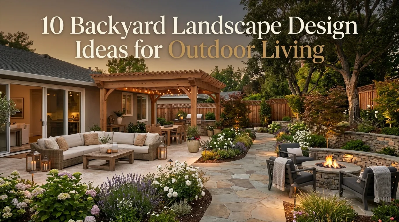10 Backyard Landscape Design Ideas for Outdoor Living