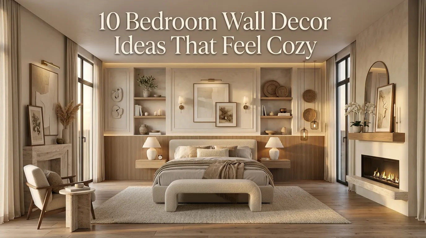 10 Bedroom Wall Decor Ideas That Feel Cozy