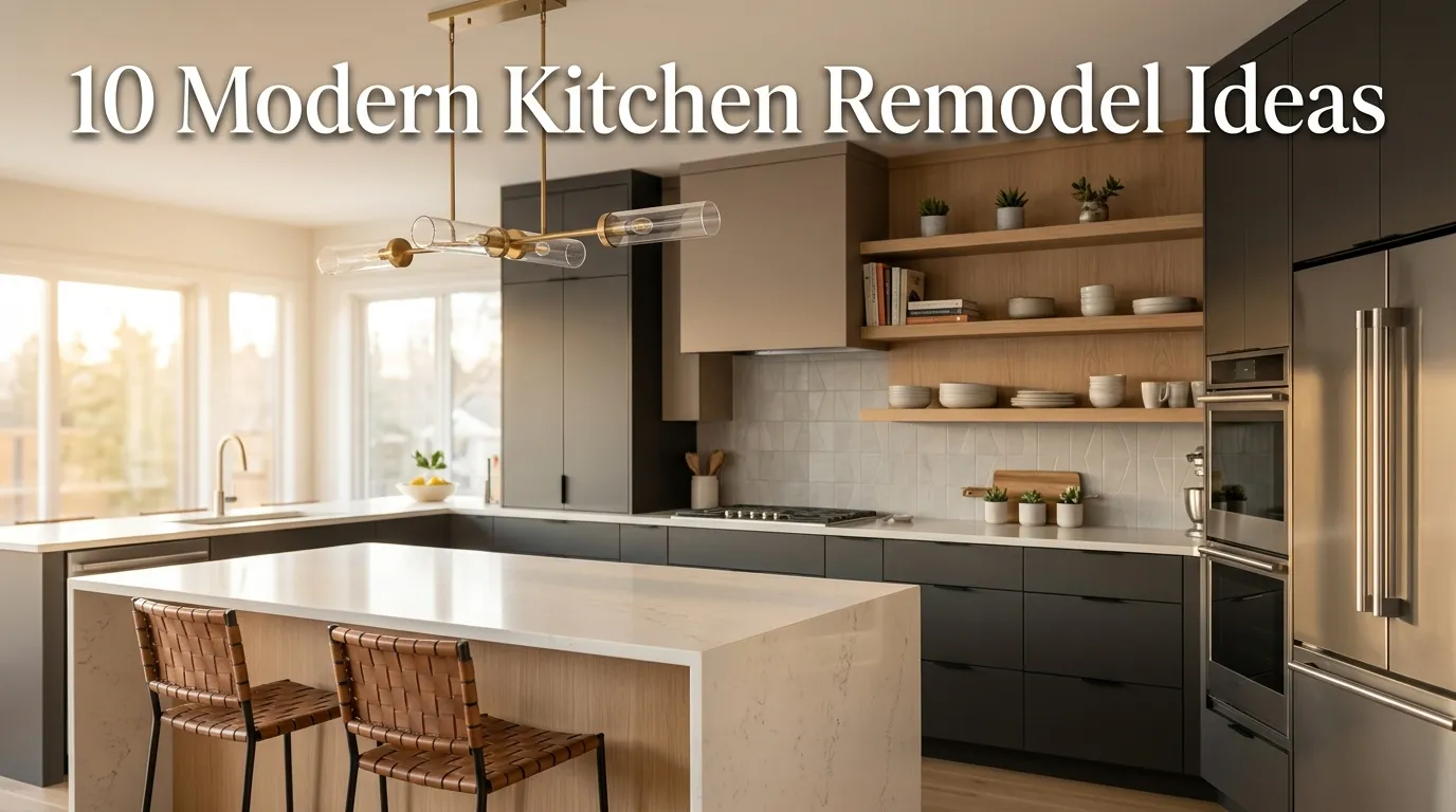 10 Modern Kitchen Remodel Ideas