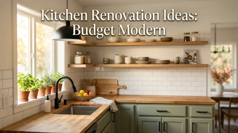 10 Kitchen Renovation Ideas: Budget Modern