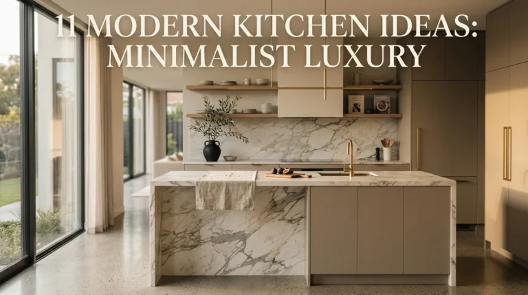 11 Modern Kitchen Ideas: Minimalist Luxury