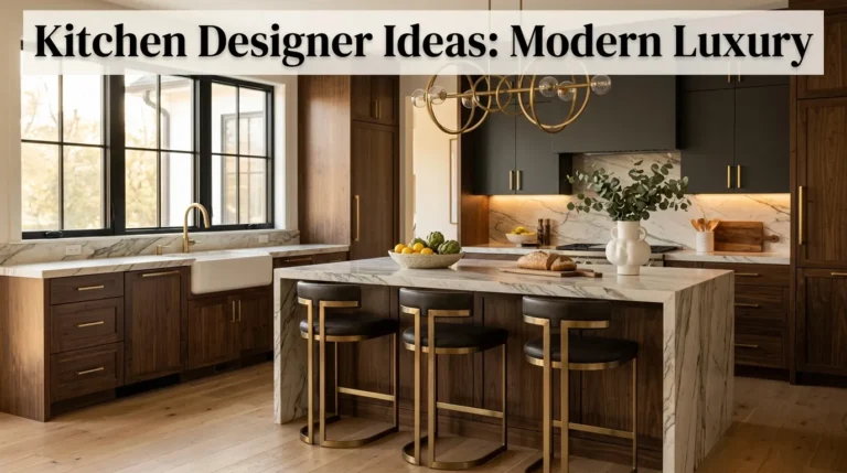 10 Kitchen Designer Ideas: Modern Luxury