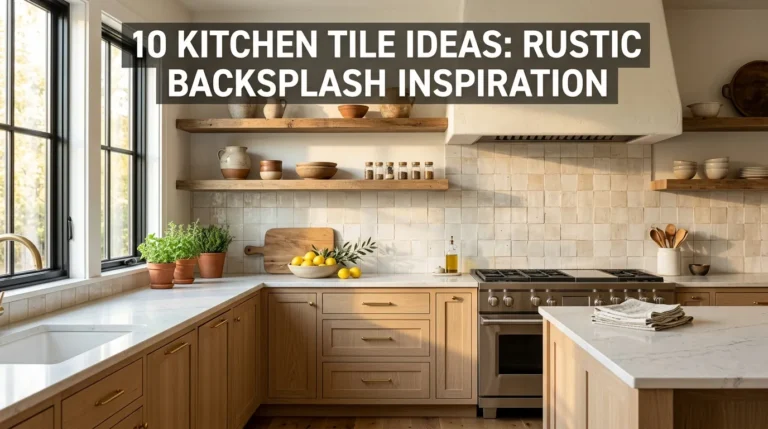 10 Kitchen Tile Ideas: Rustic Backsplash Inspiration