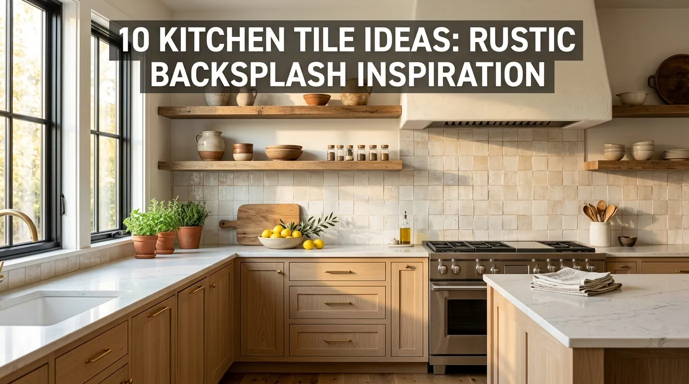 10 Kitchen Tile Ideas: Rustic Backsplash Inspiration