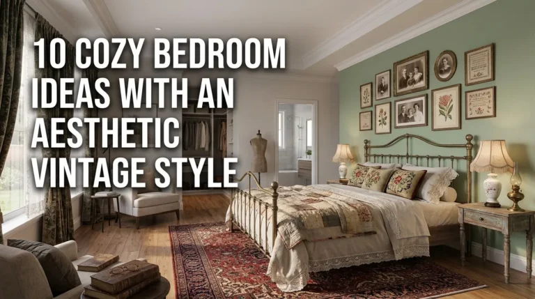 Cozy Bedroom Ideas With an Aesthetic Vintage Style