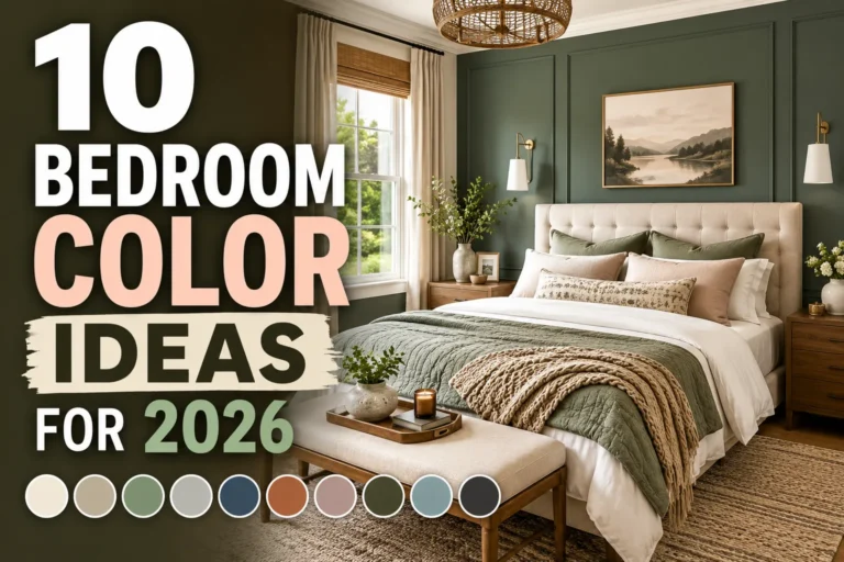 10 Bedroom Color Ideas for 2026