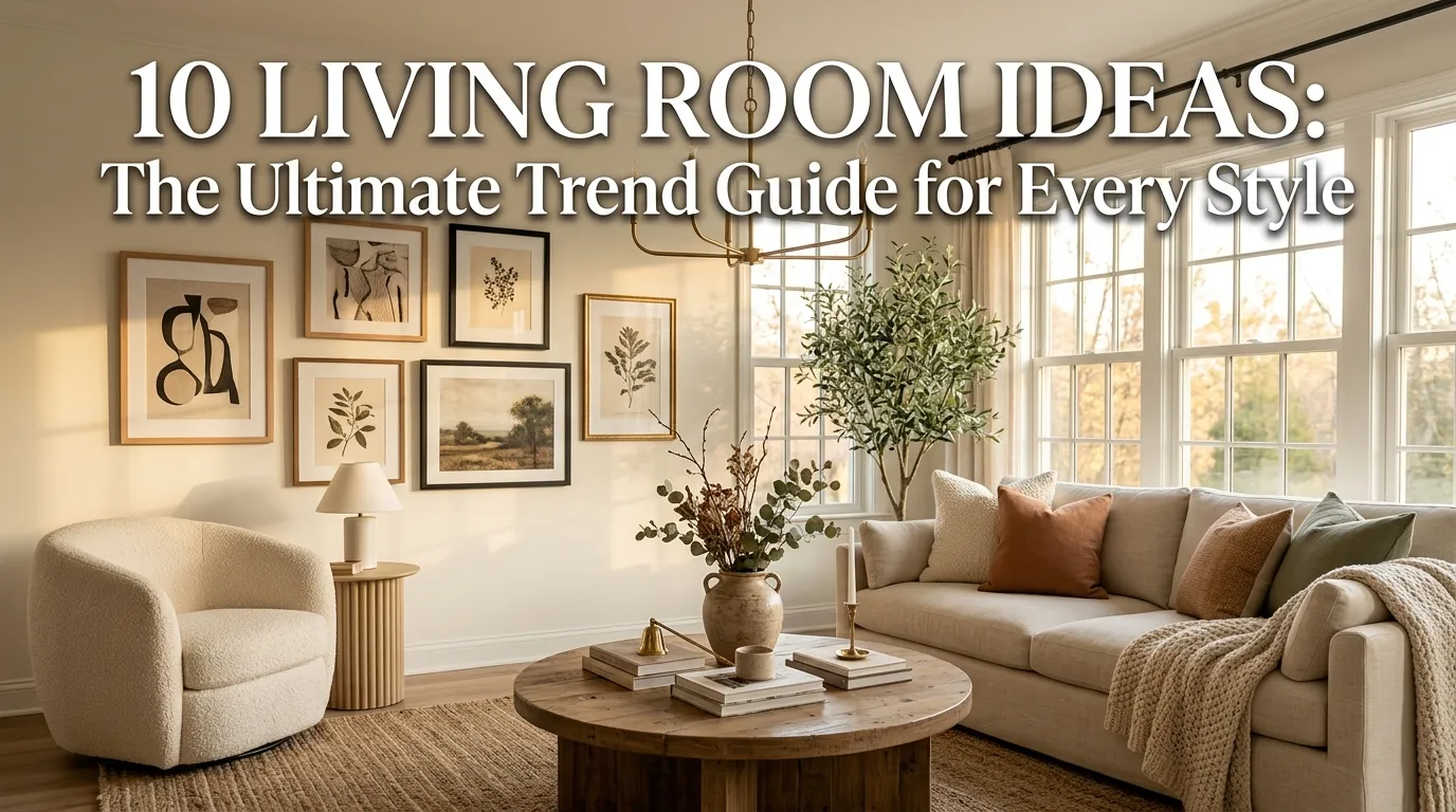 10 Living Room Ideas: The Ultimate Trend Guide for Every Style