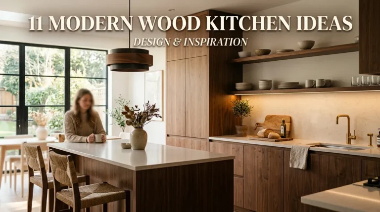 11 Modern Wood Kitchen Ideas