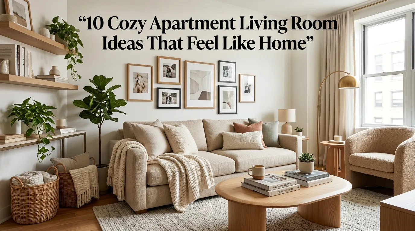 10 Cozy Apartment Living Room Ideas That Feel Like Home