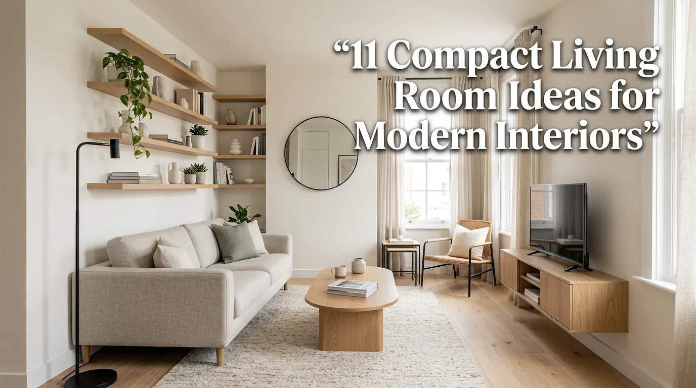 11 Compact Living Room Ideas for Modern Interiors