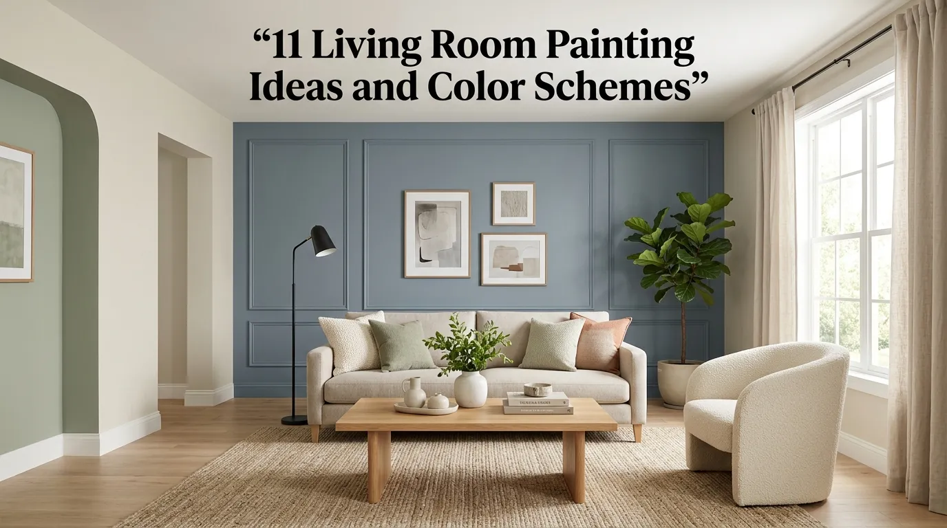 11 Living Room Painting Ideas and Color Schemes