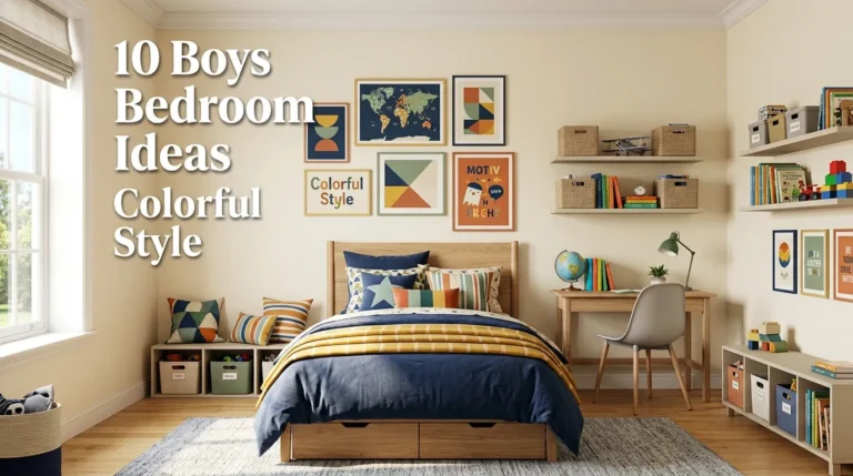 10 Boys Bedroom Ideas Colorful Style