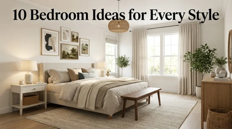 10 Bedroom Ideas for Every Style