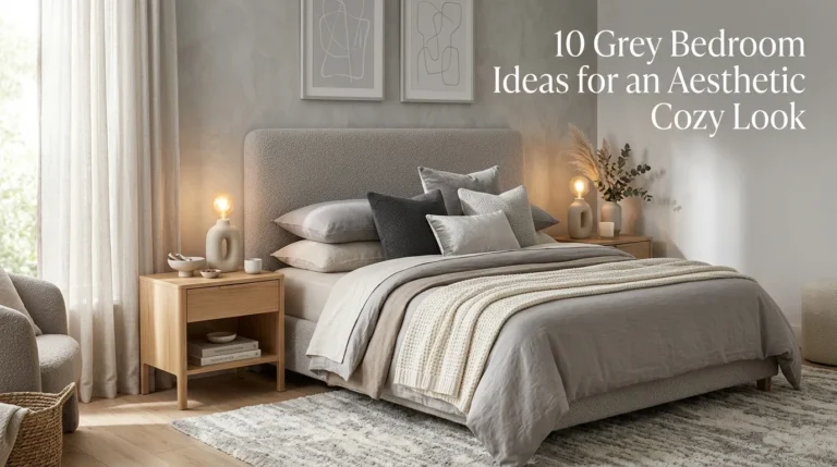 10 Grey Bedroom Ideas for an Aesthetic Cozy Look