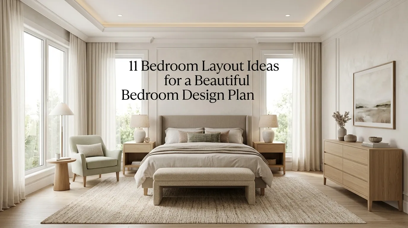 11 Bedroom Layout Ideas for a Beautiful Bedroom Design Plan